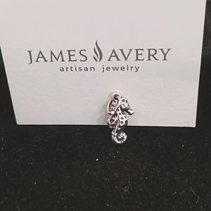 James Avery Sterling Silver Rare Retired 3D Seahorse Charm